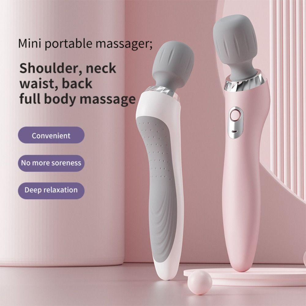 High-Frequency Vibration Handheld Massage Device Electric Massage Hammer  Muscle Relaxation