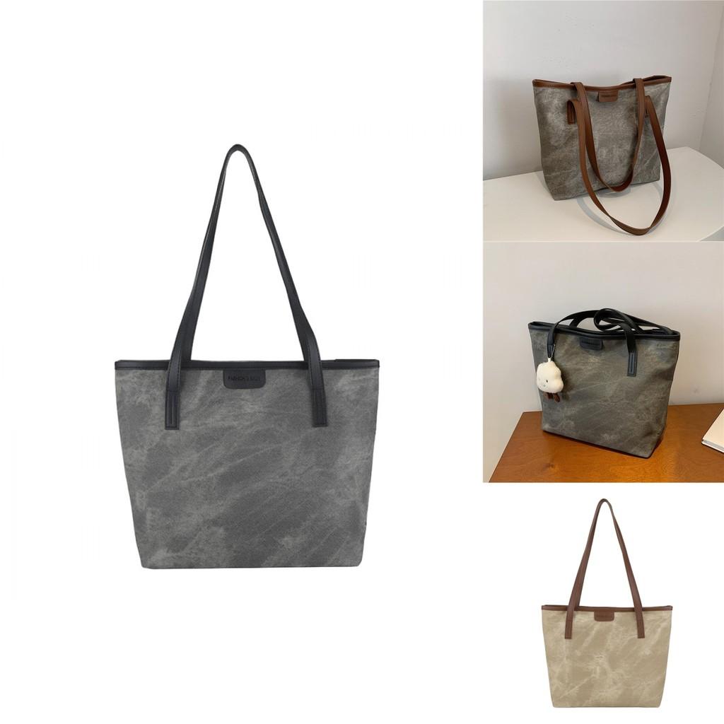 Luxurious Large Capacity Pu Tote Bag For Women In Retro Style Perfect For Casual Wear