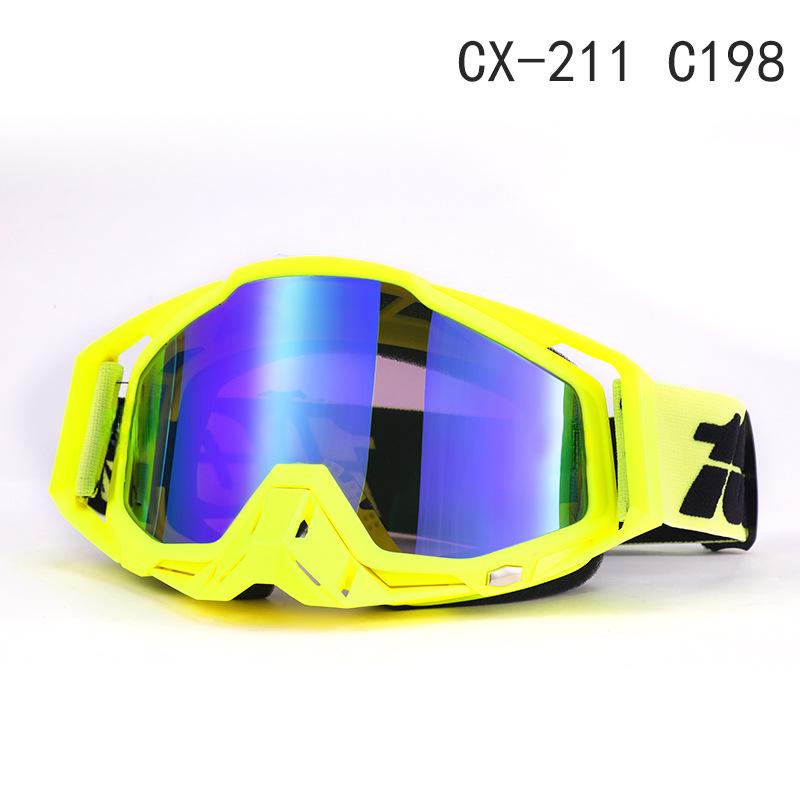 Gafas de Moto y Esquí a Prueba de Viento Transfronterizas: 100% Todoterreno, Equitación al Aire Libre y Protección para Descenso