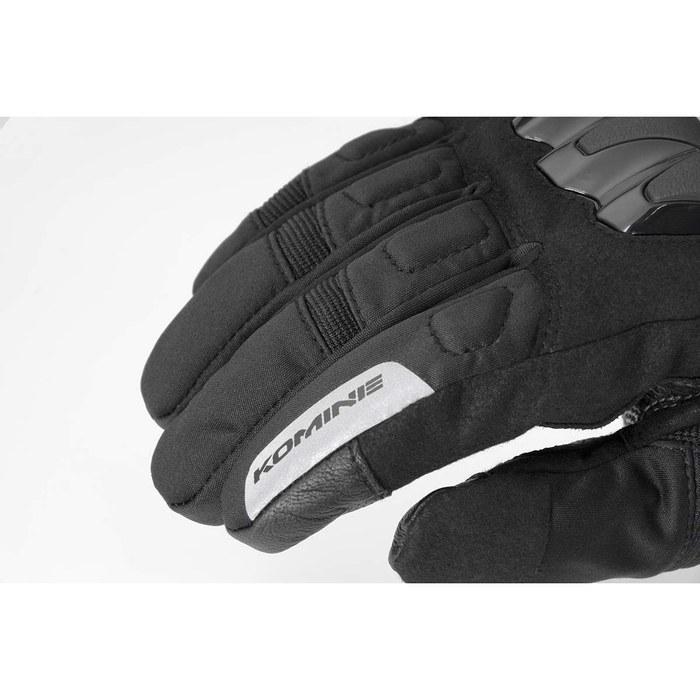 [Komine] Motorcycle Gloves Protect Winter Gloves Black L GK-834 1279 Waterproof, Insulated, with Protectors, Stretch Material