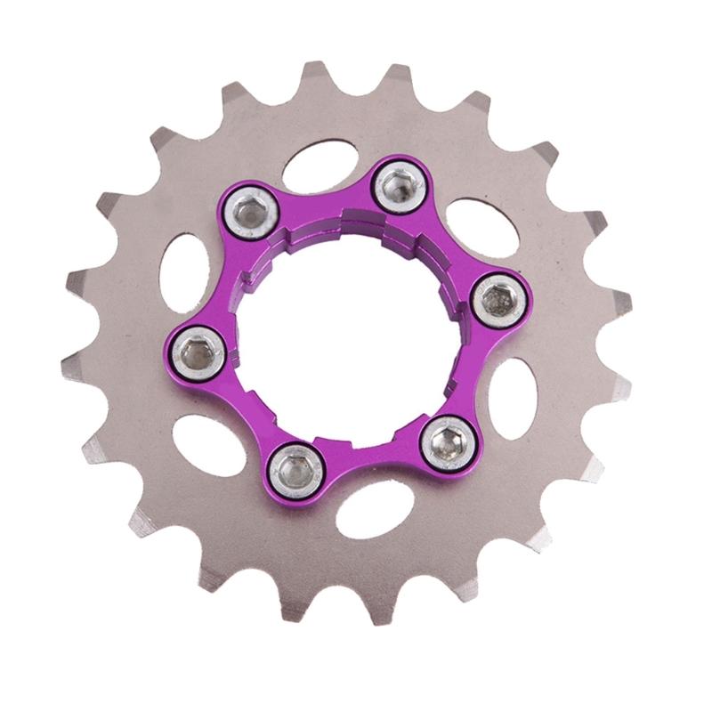High Strength Bicycles Flywheel Single Speed Bike Freewhee Bicycles Cassettes Cog Cycling Accessories Easy to Use