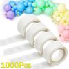 Double-Sided Tape Removable Clear Balloons Glue Dots for DIY Crafts Party Decor No-Residue Adhesive Sticky Points 100-1000Pcs 5