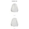 Vintage Locker Geschnitten Langarm Unisex Sweatshirt Einfach Vielseitig