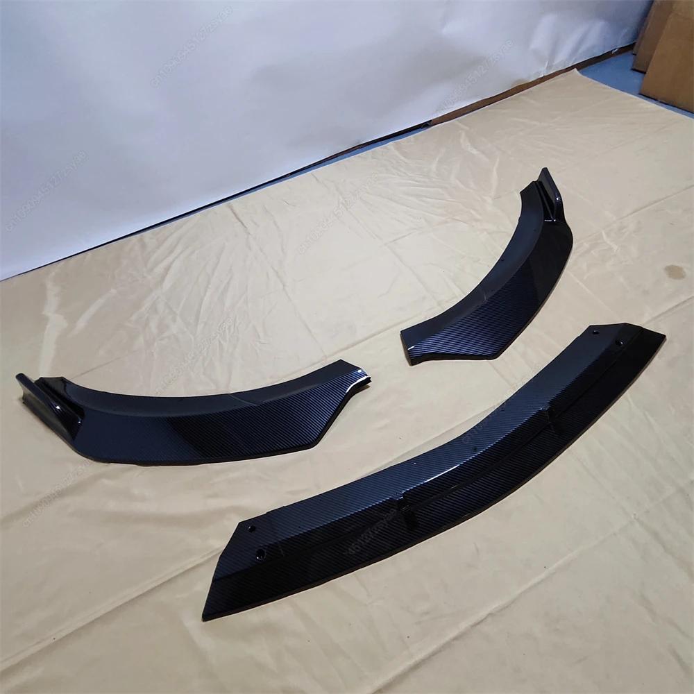 Front Bumper Lip Diffuser BodyKits Spoiler Splitter Tuning For Mercedes Benz CLA Class C117 W117 CLA180 200 220 260 2016-2019