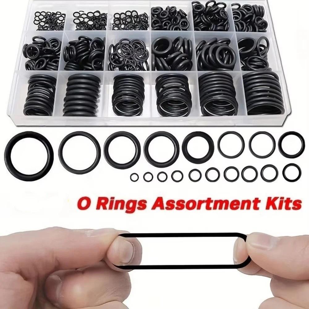 1540Pcs Nitrile Rubber Washers Oil Resistant Gaskets Pressure Washer O Rings  Faucet Repair