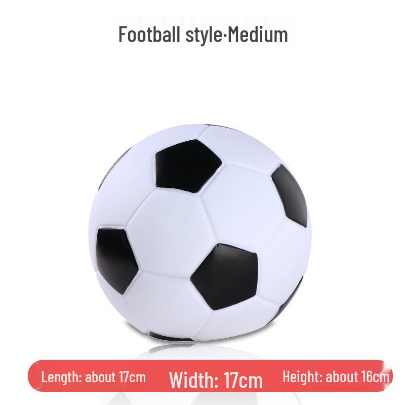 

Креативная копилка для мальчиков 2024 года в виде футбольного и баскетбольного мяча: Прочная копилка для монет в подарок на день рождения детям