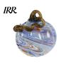 Pumpkin Ornament Mini Hand Blown Glass Ornament, Collectible Thanksgiving Halloween Decoration Faux Crystal Hanging for Fall, Harvest Unique Gift
