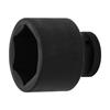 Impact Socket, 25 Mm Hex. (1 ") 60 Mm