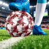 Pallone da Calcio Taglia 5 Stampato Cristiano Ronaldo Resistente all'Usura Standard Allenamento Adulti Regalo per Fan Partite Indoor Outdoor Sport
