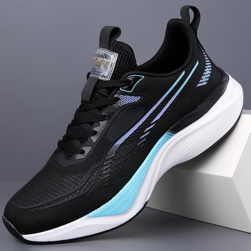 Mens Sports Shoes Anti Slip Wear-resistant Sole Mesh Sneakers Comfortable Mens Running Shoes Men Breathable Sneakers