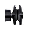 6CM Aluminum Alloy Motorcycle Bracket with 1-Inch Ball Head and Universal Clamp Arm