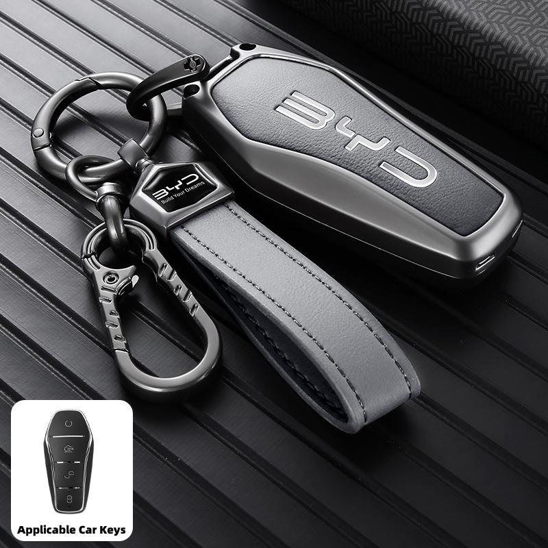 Car Key Case For Byd Qin Plus Ev Car Key Case Song Pro Dmi Tang Seal Dolphin Han Ev And Yuan Plus Car Accessories Interior Shell