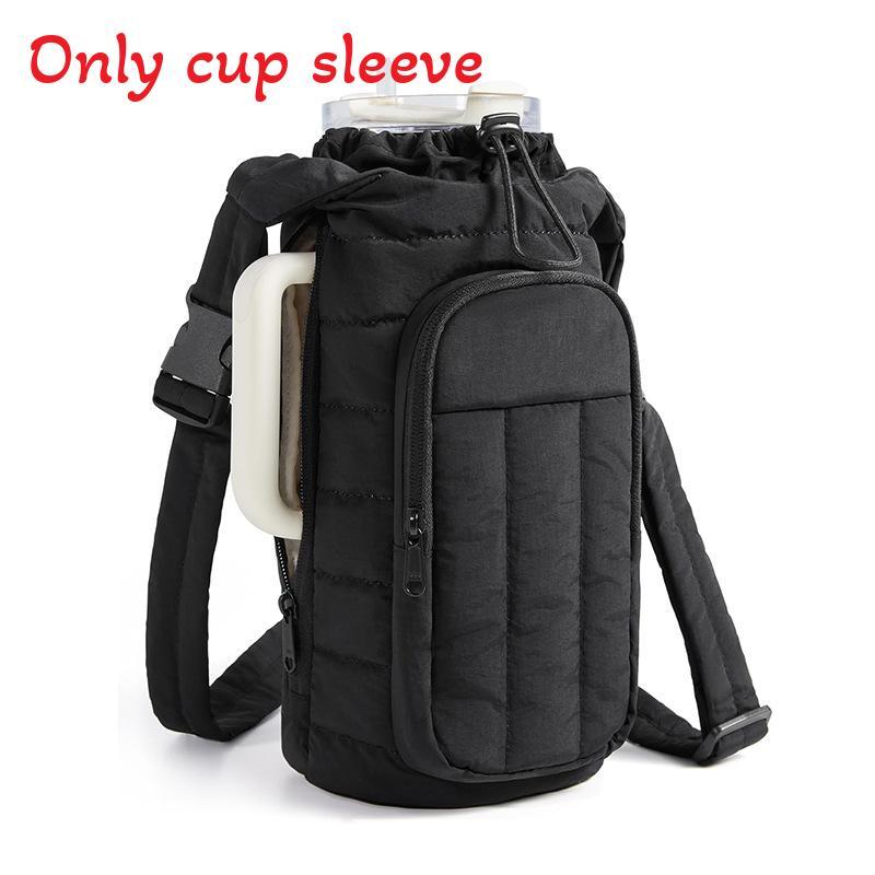 Universal Travel Water Bottle Bag For Outdoor Sports With Large Capacity And Multifunctionality