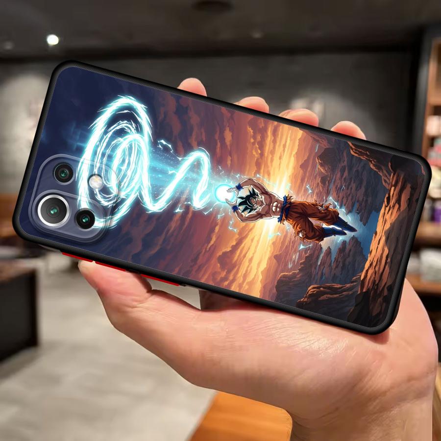 Dragon Ball Goku Handsome Case for Xiaomi Mi 13 11 Lite 11T 14 13 Pro 12x 12T 10T Back Phone Cover