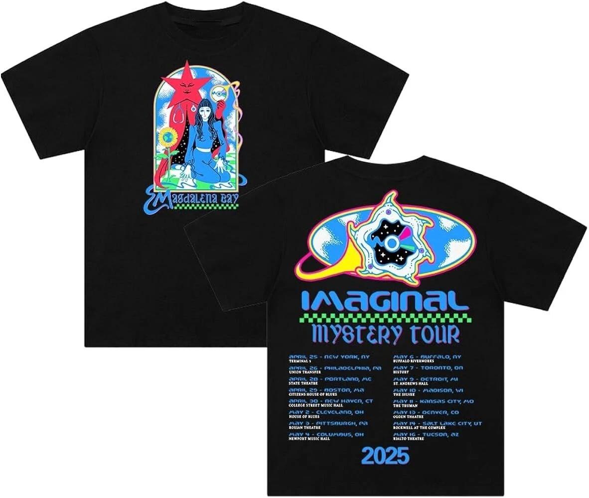 Magdalena Bay Gift For Fan Unisex Tee Cotton Tshirt Short Sleeve 2 Side Sg2108 S
