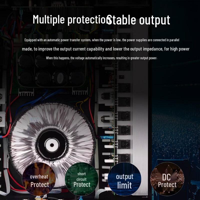 HuiDu Professional Conference Pure Power Amplifiers (CN Version)