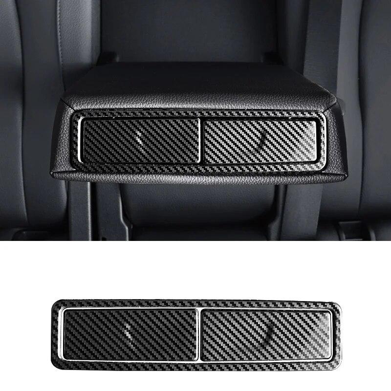 Auto Styling Rücksitz Armlehnenbox Becherhalter Aufkleber Abdeckung Für Mercedes Benz A W177 GLB X247 GLA H247 -21