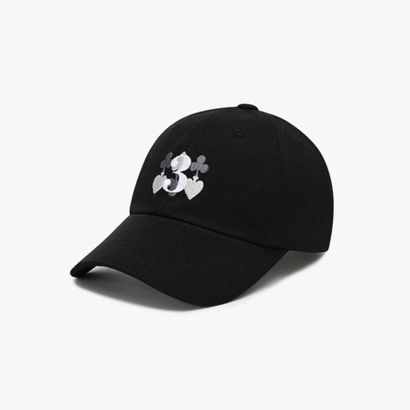 trimarch Tri Triple Logo ball cap Black