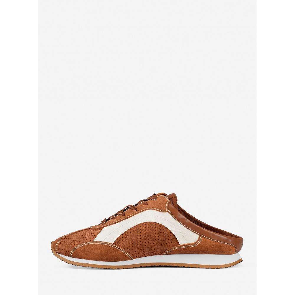 Michael Kors Avi Suede Slip On 49t6avfp1s230 Luggage
