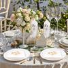 20Pcs Mr Mrs Paper Napkins Wedding Table Decoration Bronzing Cocktail Dessert Disposable Napkin Bridal Shower Party Supplies