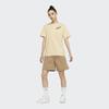 Nike Alphabet Logo Print Casual Sport Round Neck Pullover Short Sleeve T-Shirt Women Tops Khaki DR9003-252