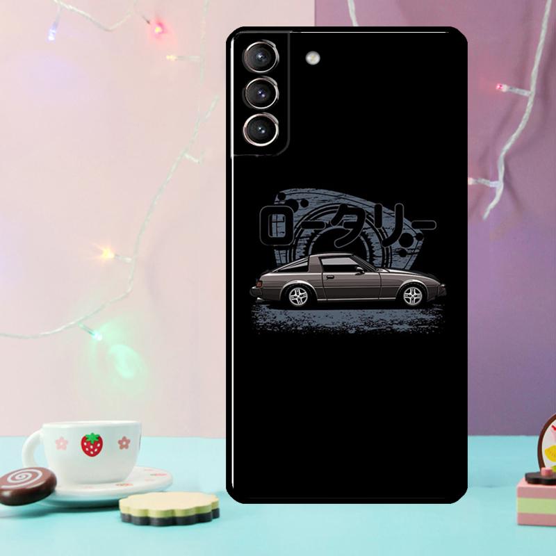 Sports Car JDM Drift Phone Case For Samsung Galaxy S24 Ultra S20 S21 S22 S23 S25 Ultra S9 S10 Plus S24 FE Cover