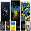 Ukraine Flag Art Work Phone Case For Samsung Galaxy S24 S25 S23 S22 Ultra Note 10 20 Plus S20 S21 FE Cover