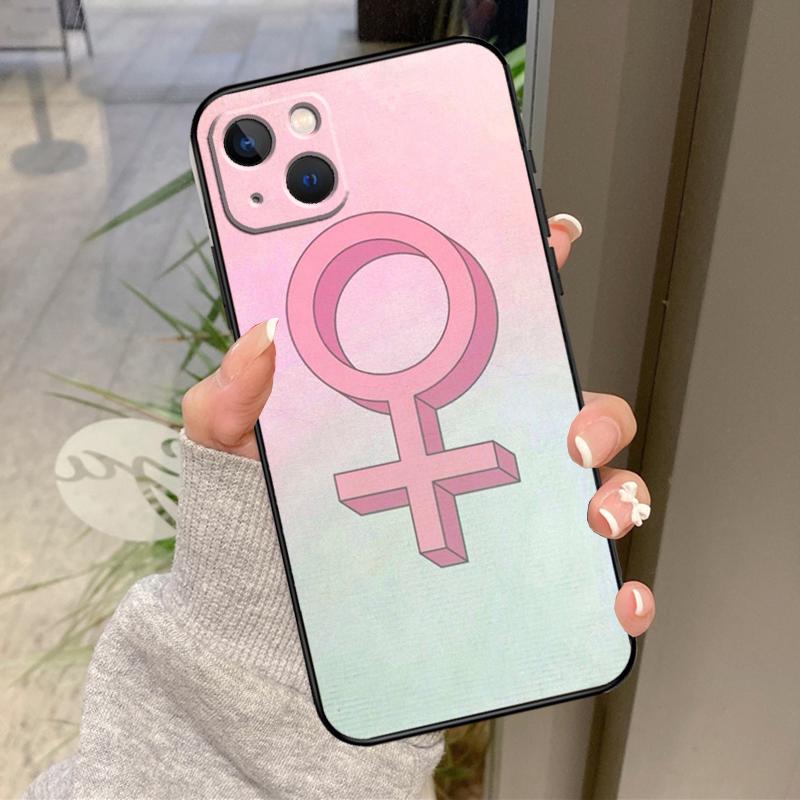 

Feminist Girl Power Women Case For iPhone 17 Pro Max 16 14 13 12 11 15 Pro Max Plus 12 13 Mini 16e 17 Air Back Cover iPhone 12 mini