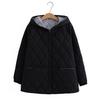 Women Thicken Cotton Padded Parkas Overcoat Oversized 7XL Loose Casual Hooded Coat for Autumn Winter