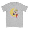 Sailors Moons T Shirts for Men Cotton Funny TShirt Round Collar  Tees Short Sleeve Tops 6XL