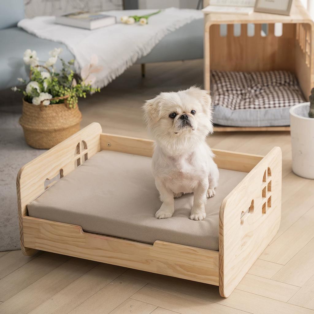 Cat Bed Dog Kennel Pet Camp Bed Pet Nest Integrated Moisture-Proof All Seasons Scratch-Resistant Wear-Resistant Breathable