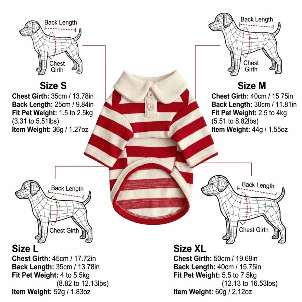 Soft Fabric Small Dog Clothes Shirt Puppy Daily Wear Dog Casual Apparel  Small Breed Puppies