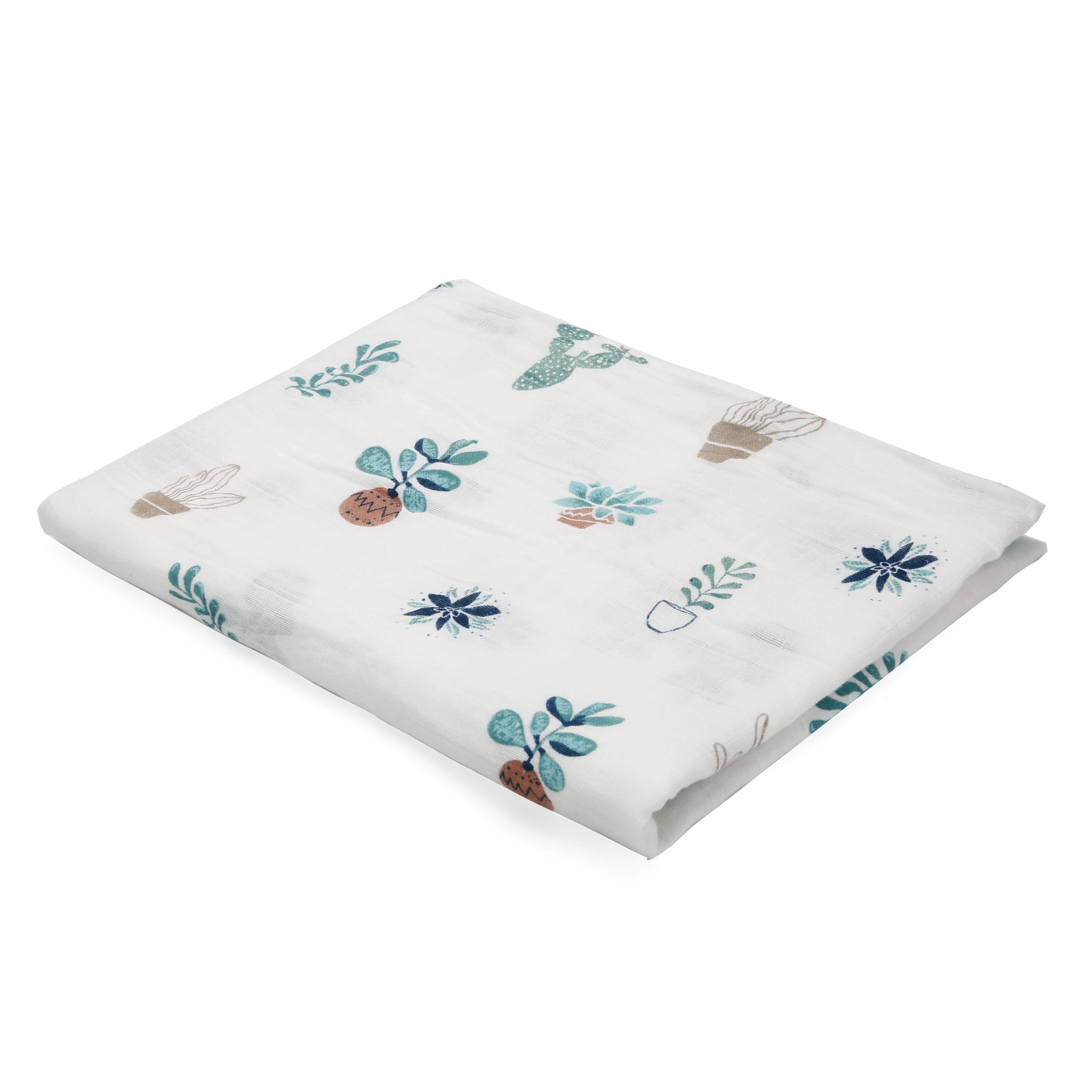 

Веселые пеленальные одеяльца из хлопка для Вашего малыша зелёный