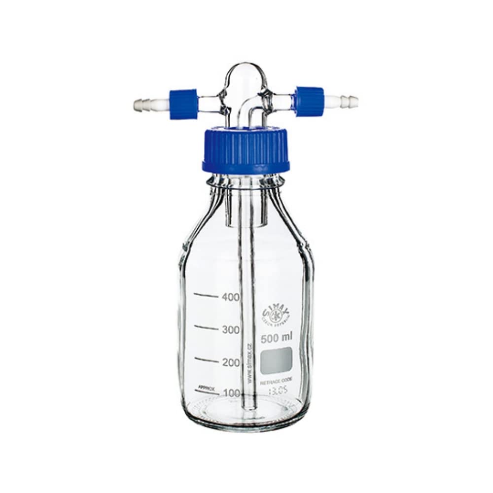 SIMAX Screw Cap Gas Washing Bottle 2451