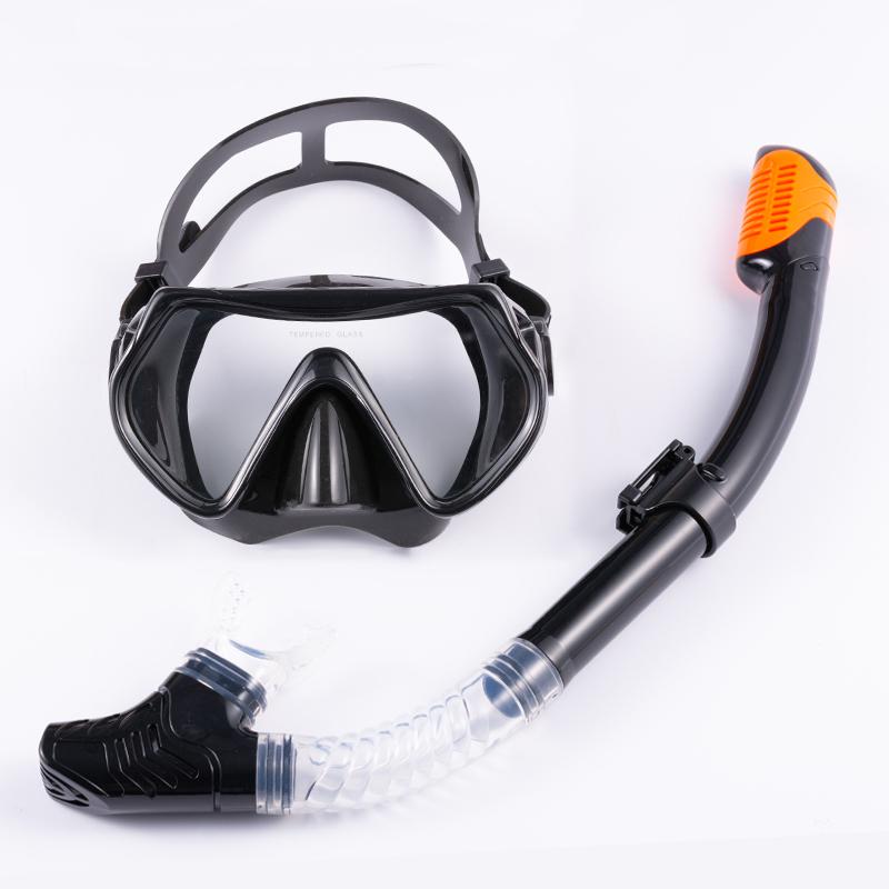 Sinodiving Adult Diving Masks Gear Freediving Goggles Spearfishing Glasses Snorkeling Dive Equipment Set