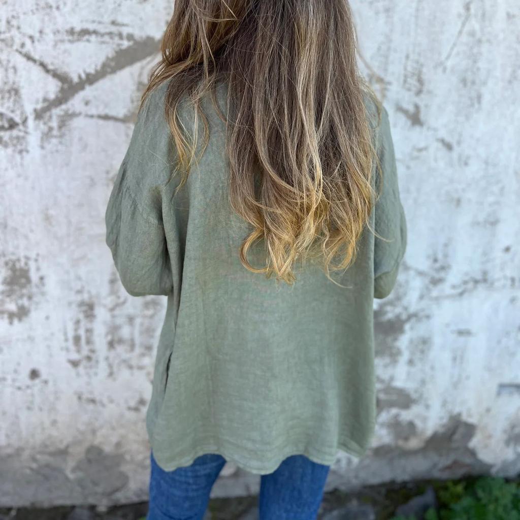 Women's Lightweight Cardigan Open Front Long Sleeve Casual Loose Thin Cardigans with Pockets