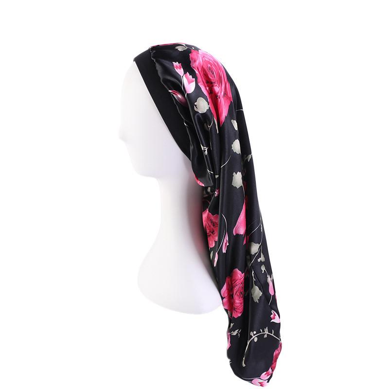 Wide High Elasticity Edge Long Hat Long Hair Care Hat Beauty Makeup Hat