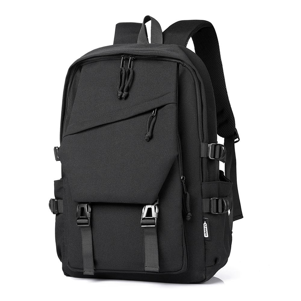 Backpack Men'S And Women'S Simple Large Capacity Leisure Outdoor Travel Backpack Business Computer Bag Leisure Simple School Bag