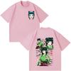 Hip-hop Style Summer Short Sleeve Casual Trendy T-shirt Printed with Patterns from the Anime The Apothecary Diaries T-shirt