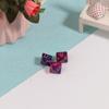 3 Pcs Polyhedral Rune Dice Acrylic 8-Sided Astrological Dice Table Game Dice with for Sharp Edges and Beautiful Inclusio