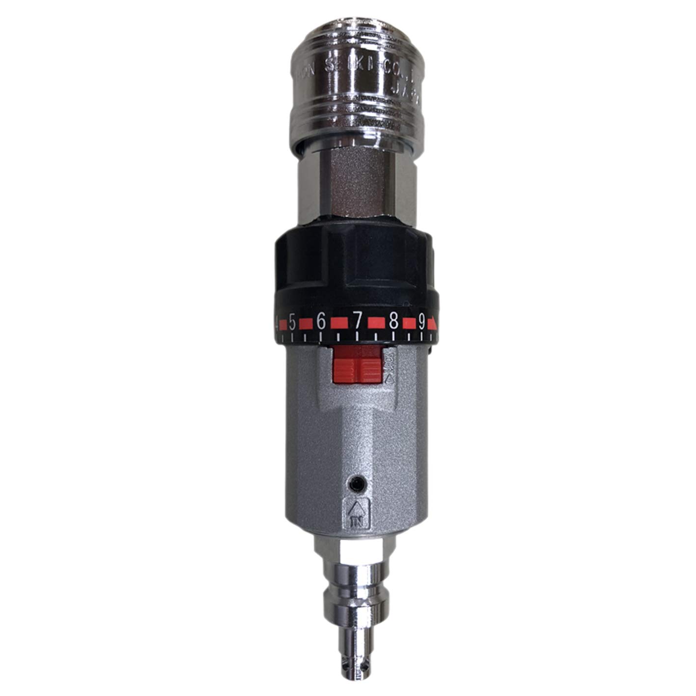 

H&M High-Pressure and Normal-Pressure Regulator (KJ-KSR) 123mm x 32mm, compatible with normal-pressure air tools using high-pressure hoses