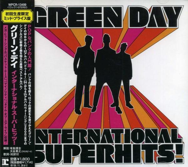 

CD GREEN DAY - Международные суперхиты! (Первый Pr WPCR13499 Reprise Records 2009 Япония ObiRock Б/У