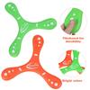 Children Soft Three-leaf Boomerang Returning Boomerang Outdoor Flying Boomerang Toy Disc Games for Kids Beginners Sports Toy
