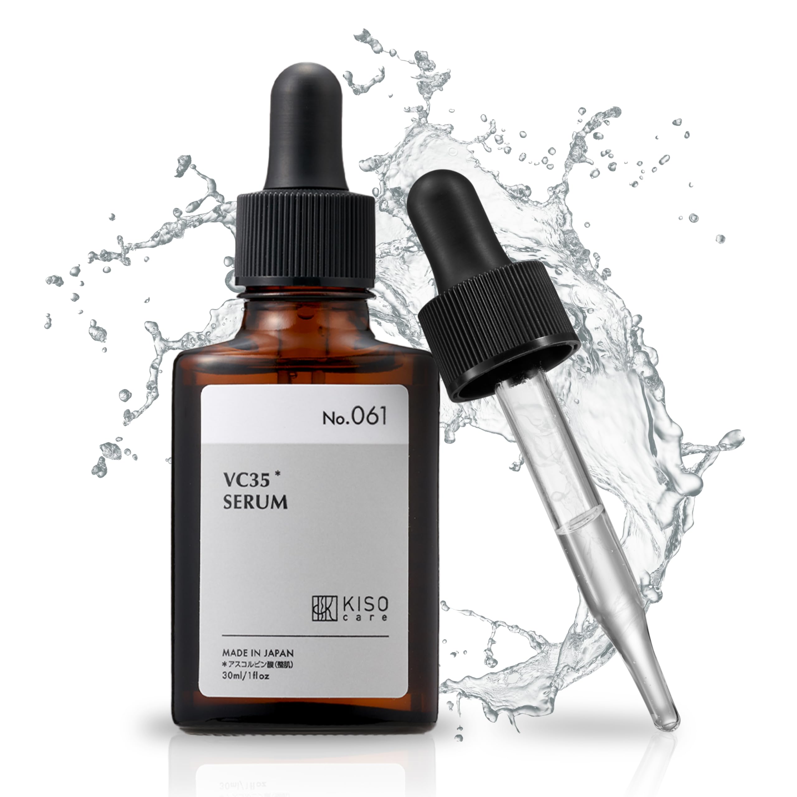 

KisoCare Сыворотка с чистым витамином C, 35% увлажняющая, высококонцентрированная, чистая эссенция PV35, 30 мл [Нет. 061]