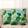 1 Pieces Tropical Leaf Patterned Decorative Throw Pillow Covers Polyester pillowcase, sofa  cushion cov Headboard Pillow