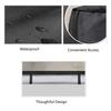 Water proof Shelf Cover Oxford Fabric Dust Cover For 36x18x72in Storage Shelf Protectors for Indoor Outdoor Kitchen Use