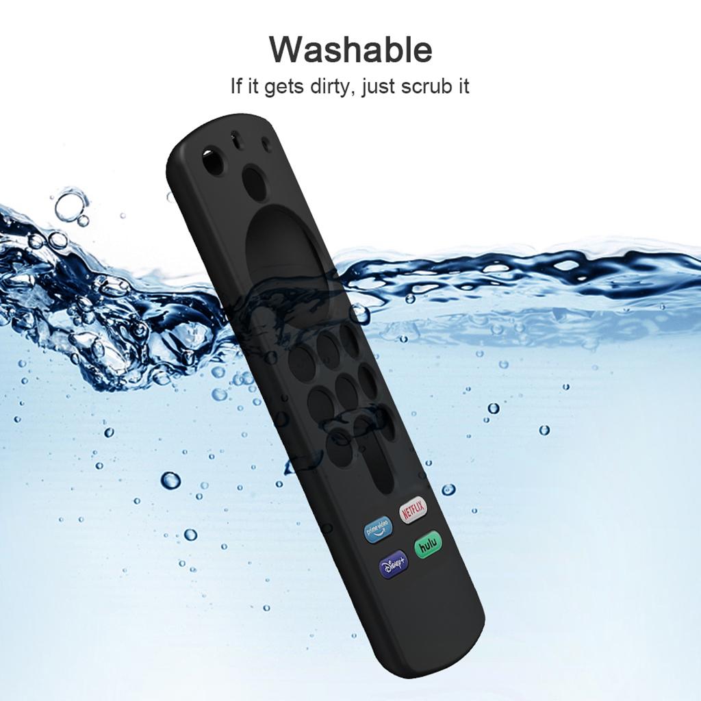 Scratch Resistant Silicone Case Precise Position Remote Protective Cover Compitable with Amazon Fire TV Stick (3rd Gen)