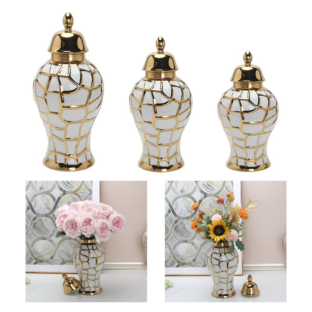 Porseleinen Ginger Jar Organizer Keramische voor Woonkamer