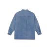 Levis Simple Casual Denim Long Sleeve Shirt Women Shirts Blue A2673-0000