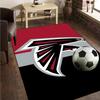Falcons Logo Rug Office Carpet Non-Slip Mat, Chair Rug Floor Covering for Gaming, Bedroom, Living Room , Home Decor Christmas Gift